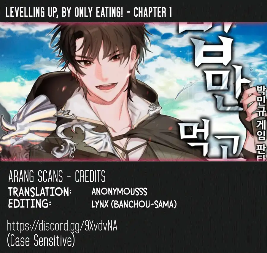 Leveling Up, By Only Eating! Chapter 1